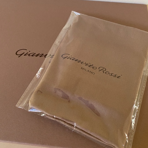 Gianvito Rossi Natalia Crystal Embellished High Heel Sandals 38 ( US7 / US8 ) - Picture 13 of 16